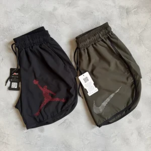 Aero Olive & Black Pocket Shorts Aero Pocket Shorts