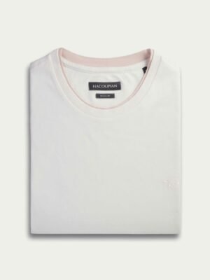 ITMerce Arctic White Premium Cotton Tee White Cotton T-Shirt Premium