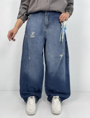 ITMerce Balloon Carpenter Denim Jeans Women's Balloon Carpenter Jeans