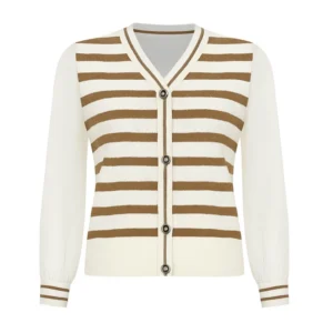 ITMerce Classic V-Neck Knit Cardigan Women's jacket Cardiga