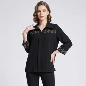 Women's Three-Quarter Sleeve Blouse