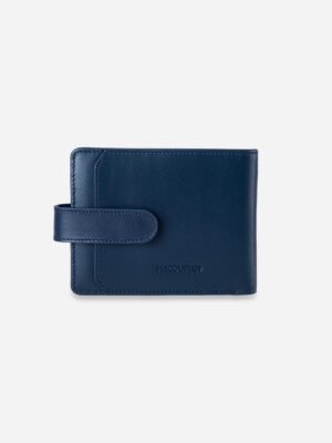 ITMerce Elegant Navy Leather Wallet Elegant Navy Leather Wallet