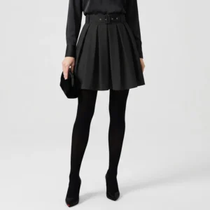 Women's Pleated Mini Skirt