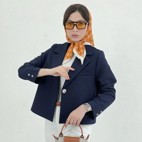 Single Button Women's Blazer