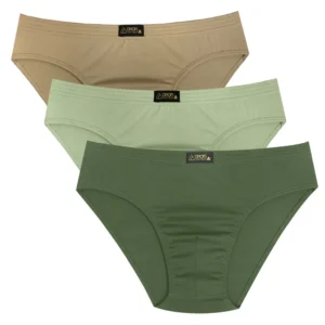 ITMerce Evergreen Cotton Slip Briefs Green Cotton Slip Briefs