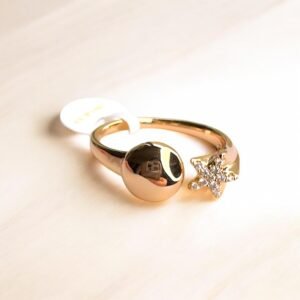 ITMerce Golden Star Adjustable Ring Star Adjustable Ring