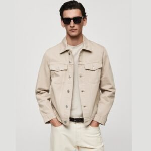 ITMerce Heavy Cotton Jacket Cream Heavy Cotton Jacket