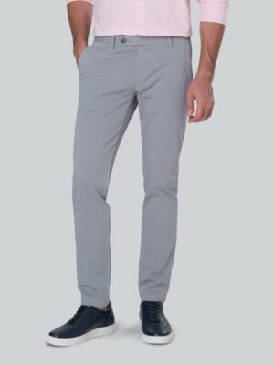 Gray Cotton Pants
