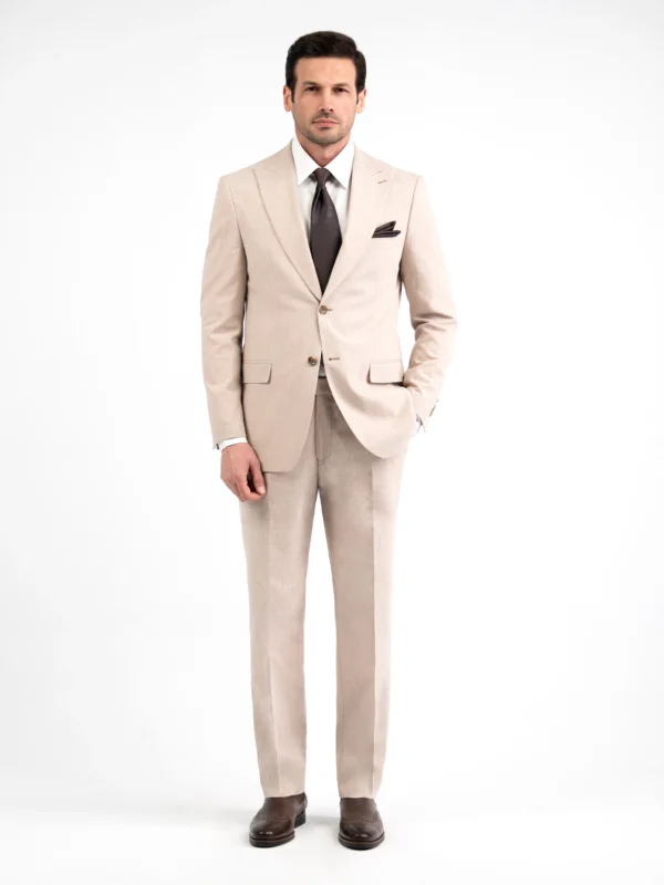 Cream Formal Suit