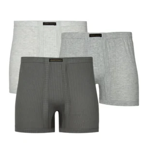 ITMerce LongComfort Cotton Boxer Briefs Men's Long Leg Cotton Boxer Briefs