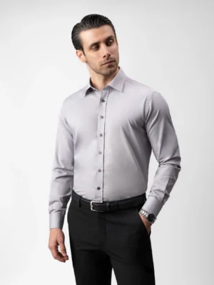ITMerce Modern Gray Long Sleeve Shirt Gray Long Sleeve Shirt