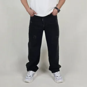 ITMerce Relaxed Street Baggy Denim Men's Baggy Fit Jeans