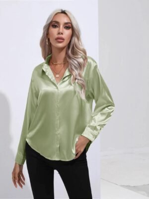 Women's Satin Shirt