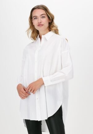 Women's White Long Shirt Dress